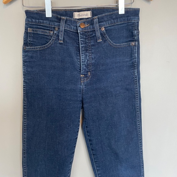 Madewell 10” High-rise Skinny Jeans in Hayes Wash size 27 - Picture 5 of 8